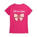 Stylish Cotton Magenta ColourT Shirt For Women