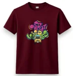 Maroon T- shirt nice and attractive