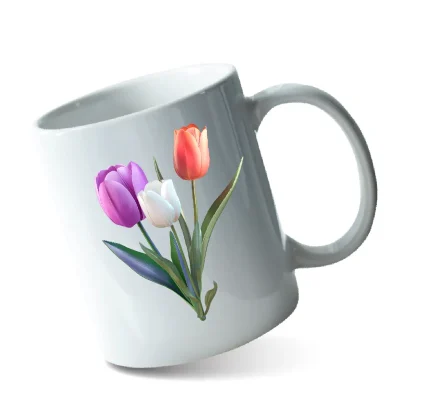 Coffee Mug Flowers