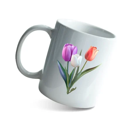 Coffee Mug Flowers